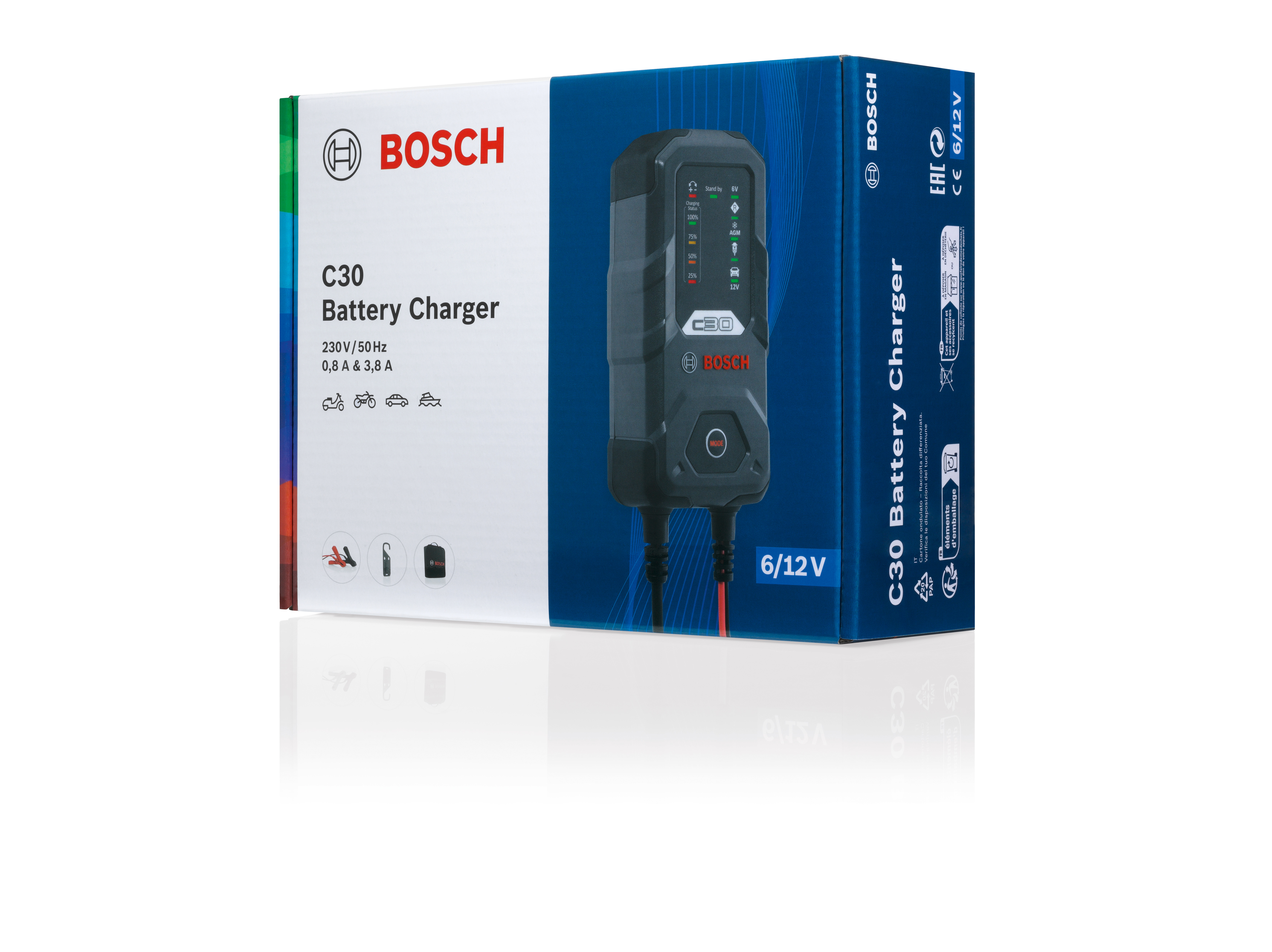 New generation of Bosch battery chargers offers more power and functions -  Bosch Media Service