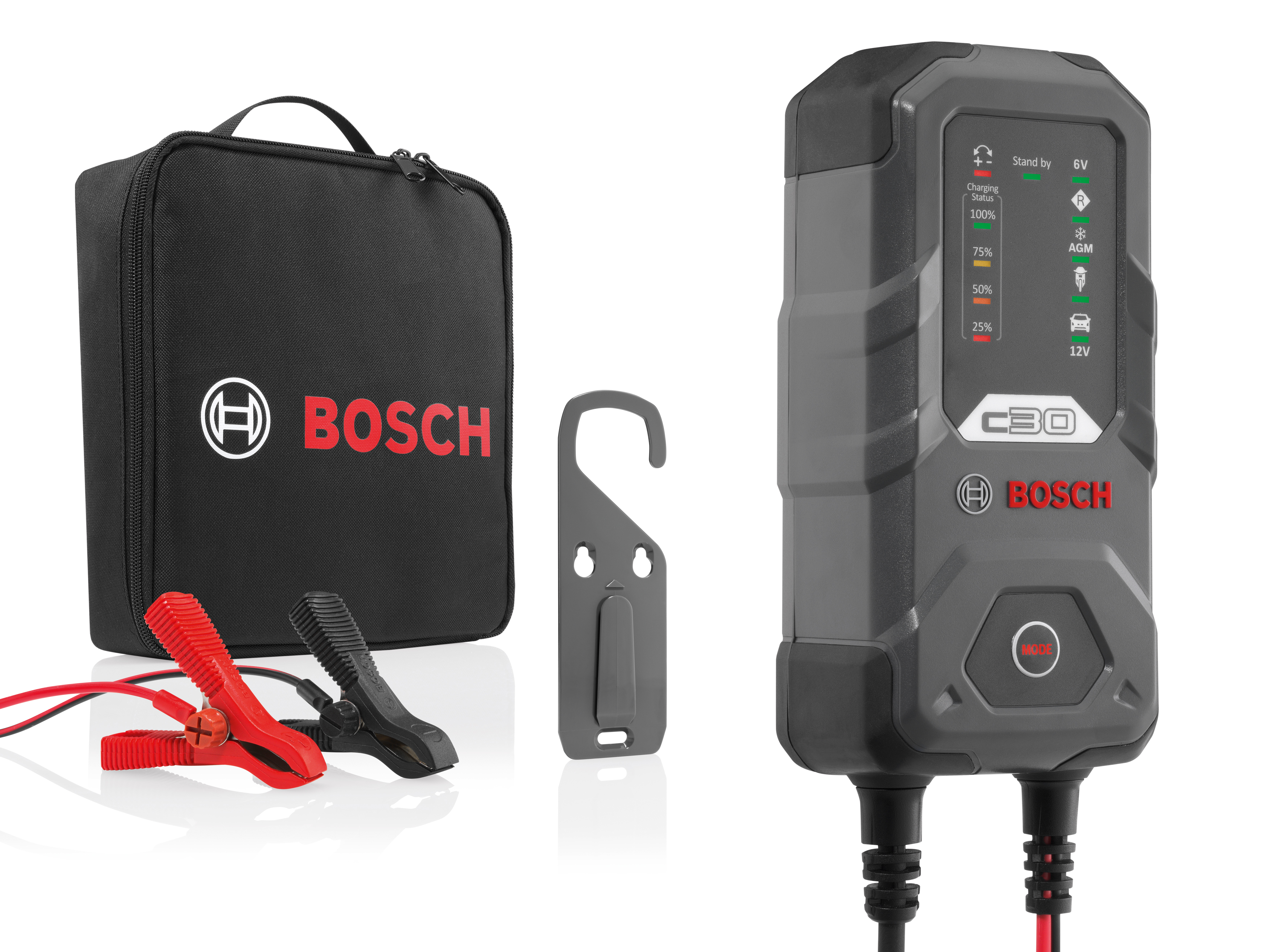 New generation of Bosch battery chargers offers more power and