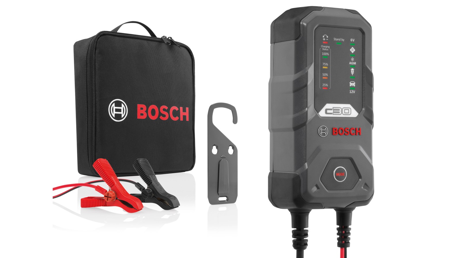 New generation of Bosch battery chargers offers more power and
