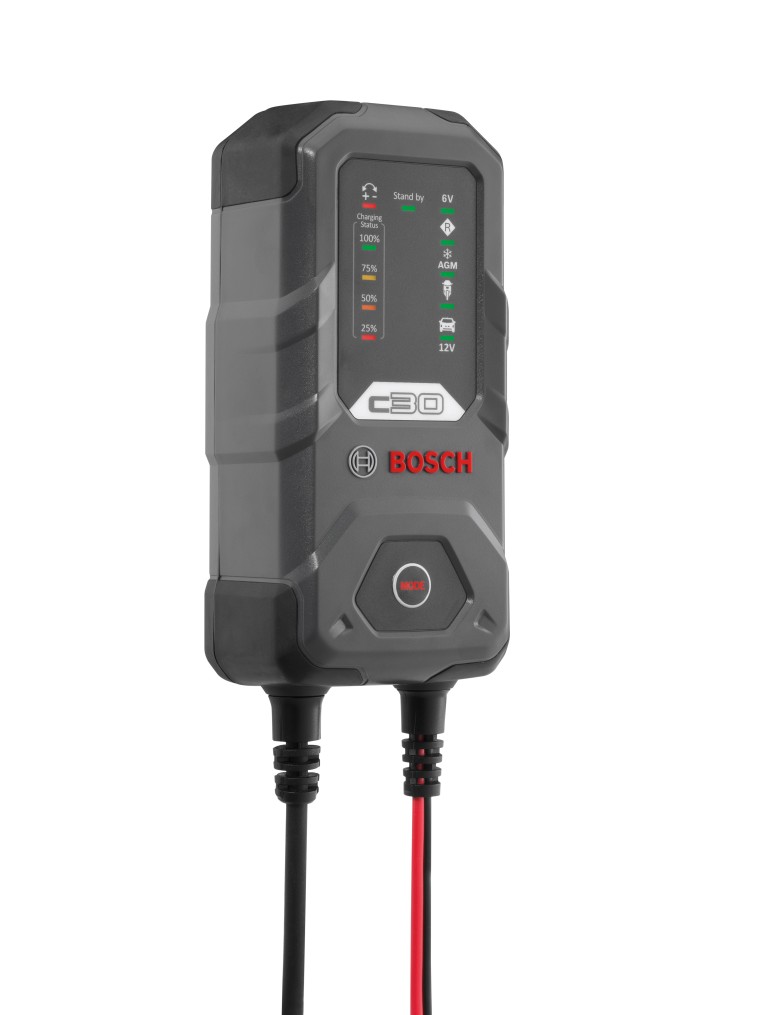 New generation of Bosch battery chargers offers more power and
