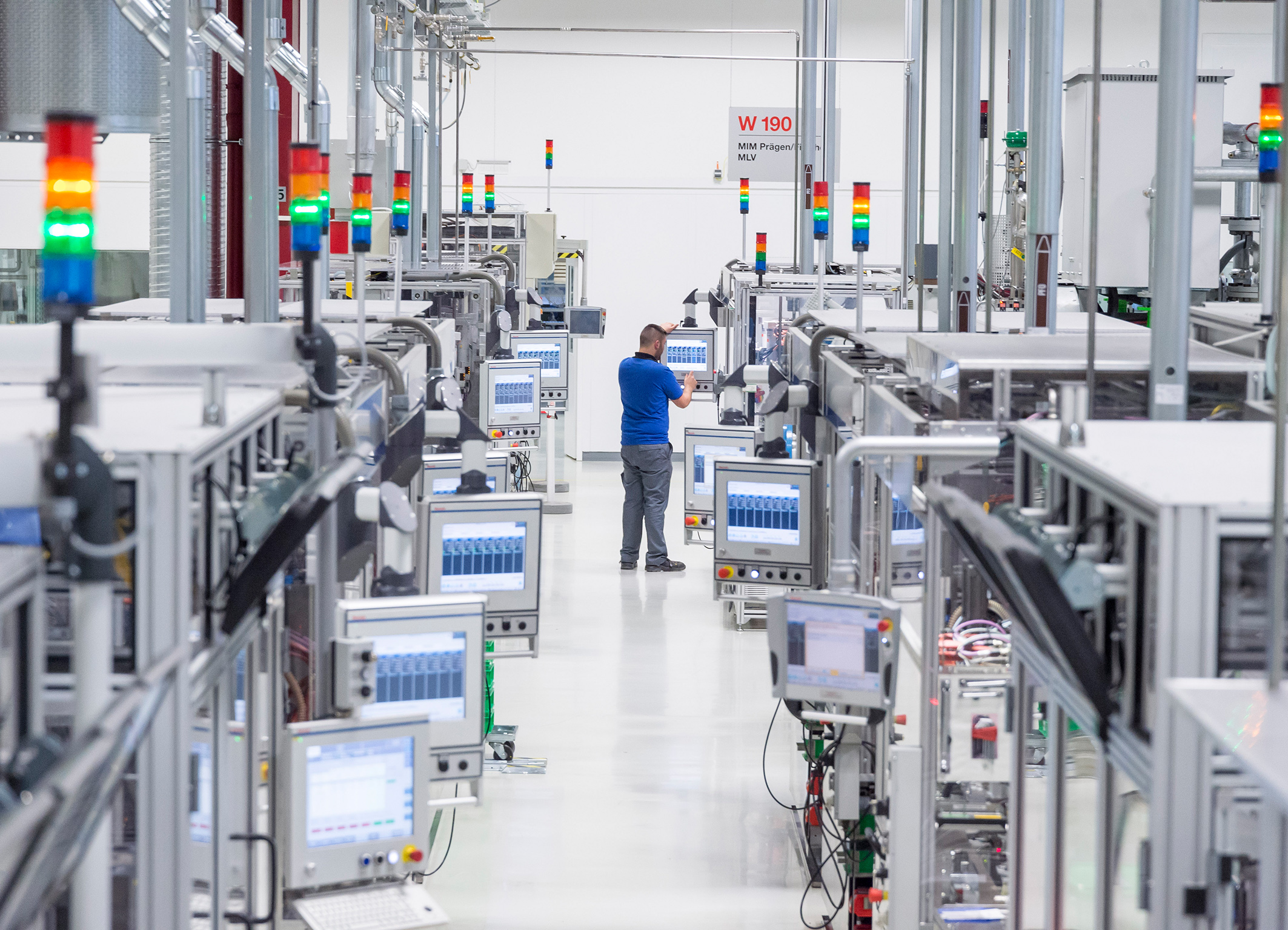 AI in quality control at the Bosch site in Immenstadt, Germany
