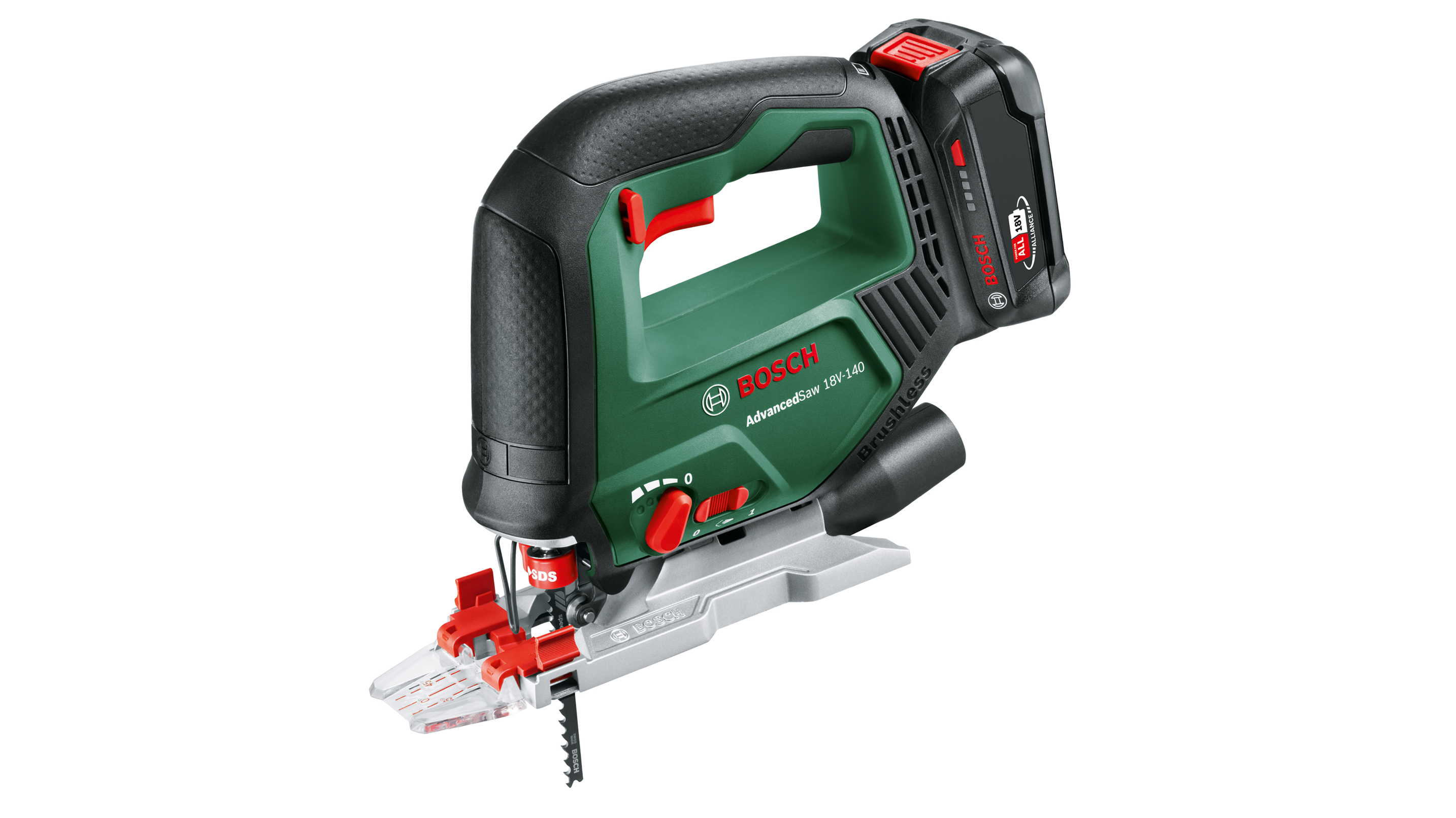 Latest addition to the ‘18V Power for All System’ from Bosch: New cordless jigsaw for DIYers