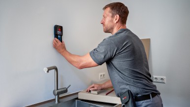 The most popular detector in its class is now even better: Bosch GMS 120-27 Prof ...