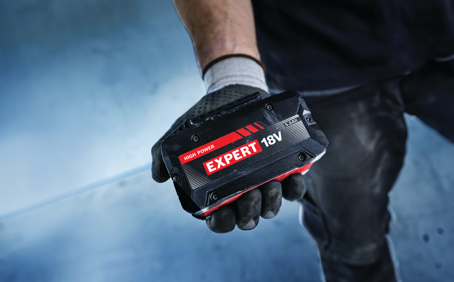 The Expert 18V batteries take power to the next level