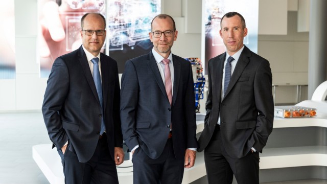 Kai Weeber, Christoffer Uhr, and Pierre Andrieu (from left to right)