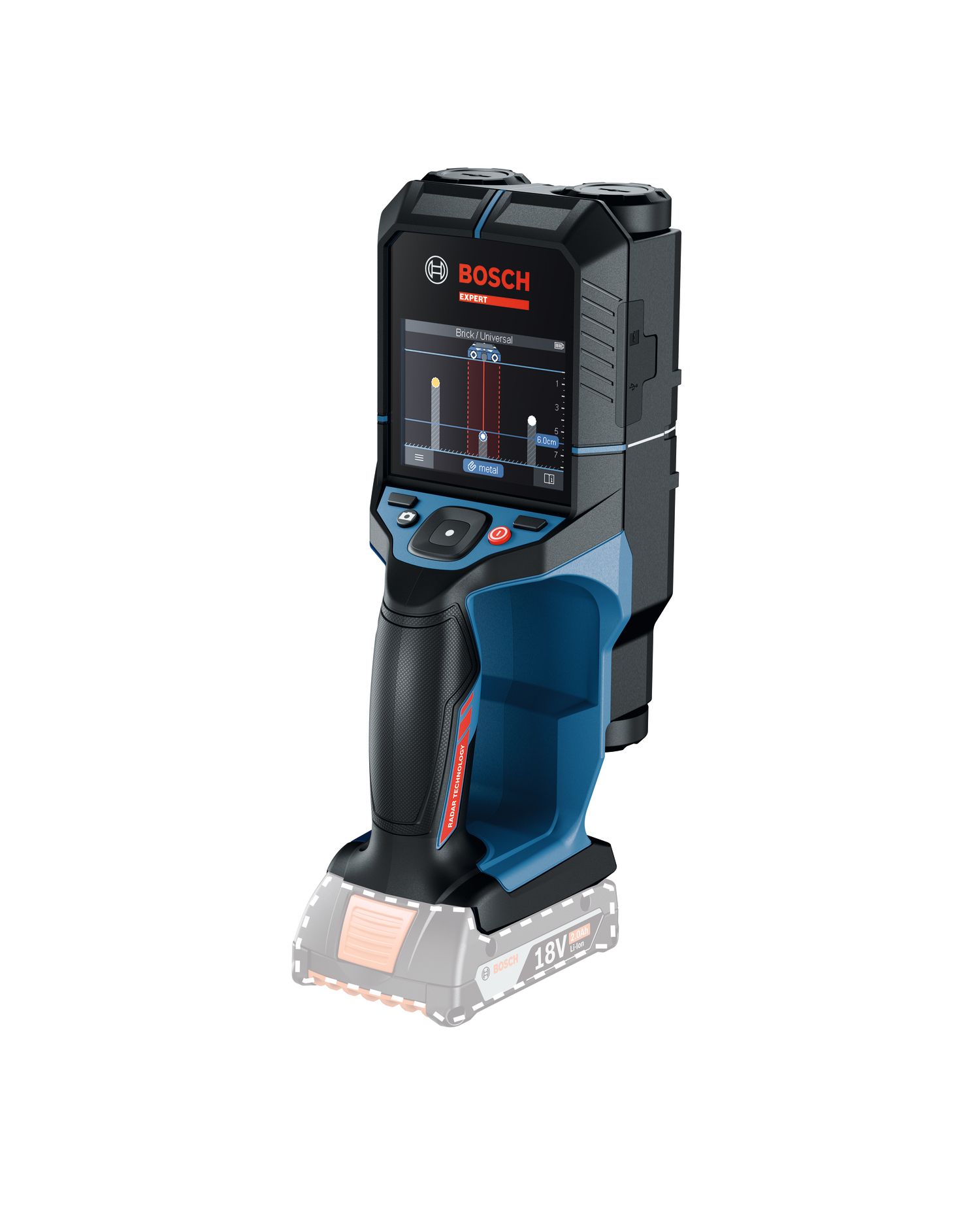 EXPERT D-tect18V-200-17C with IPS display