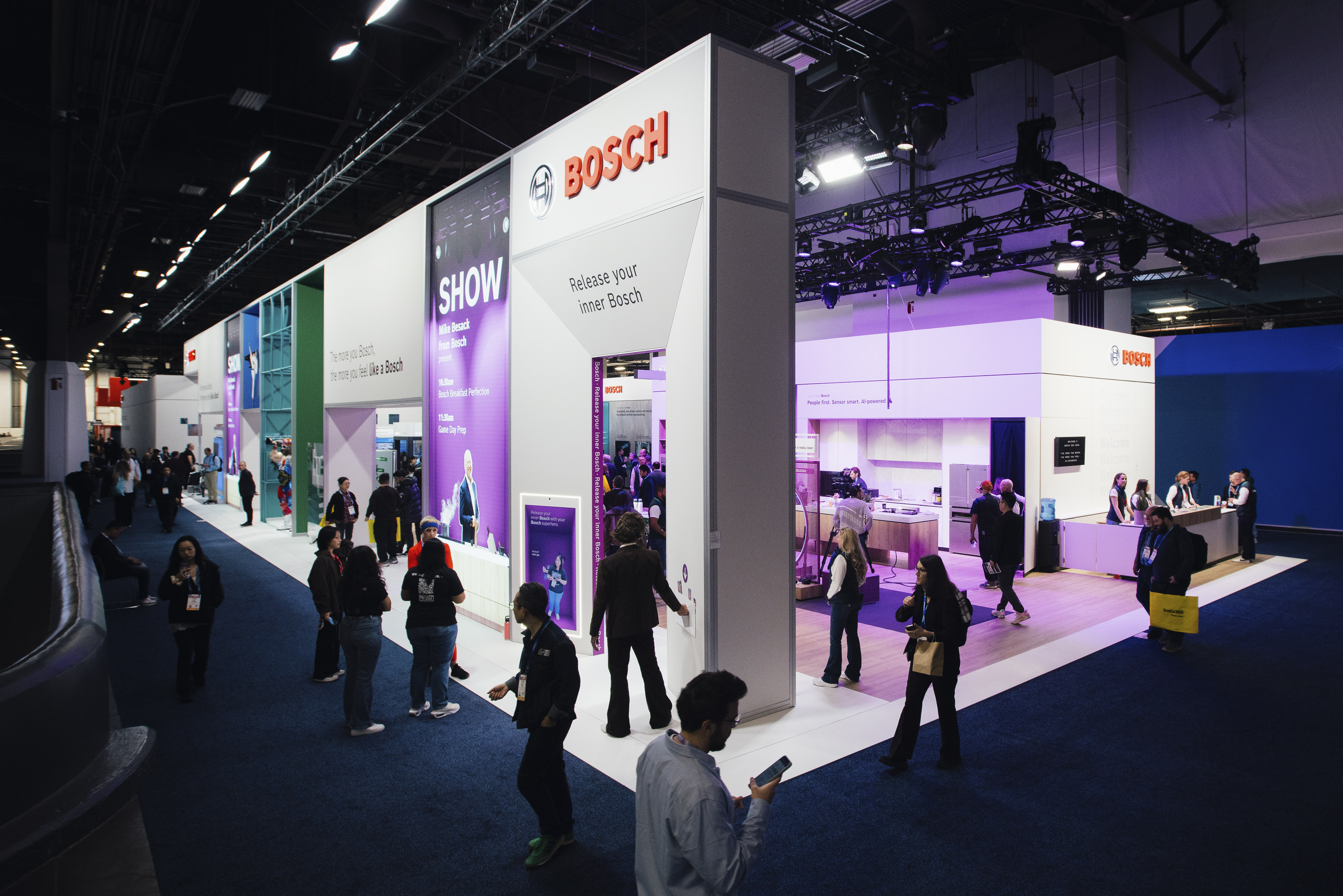 Bosch Stand auf der CES 2026