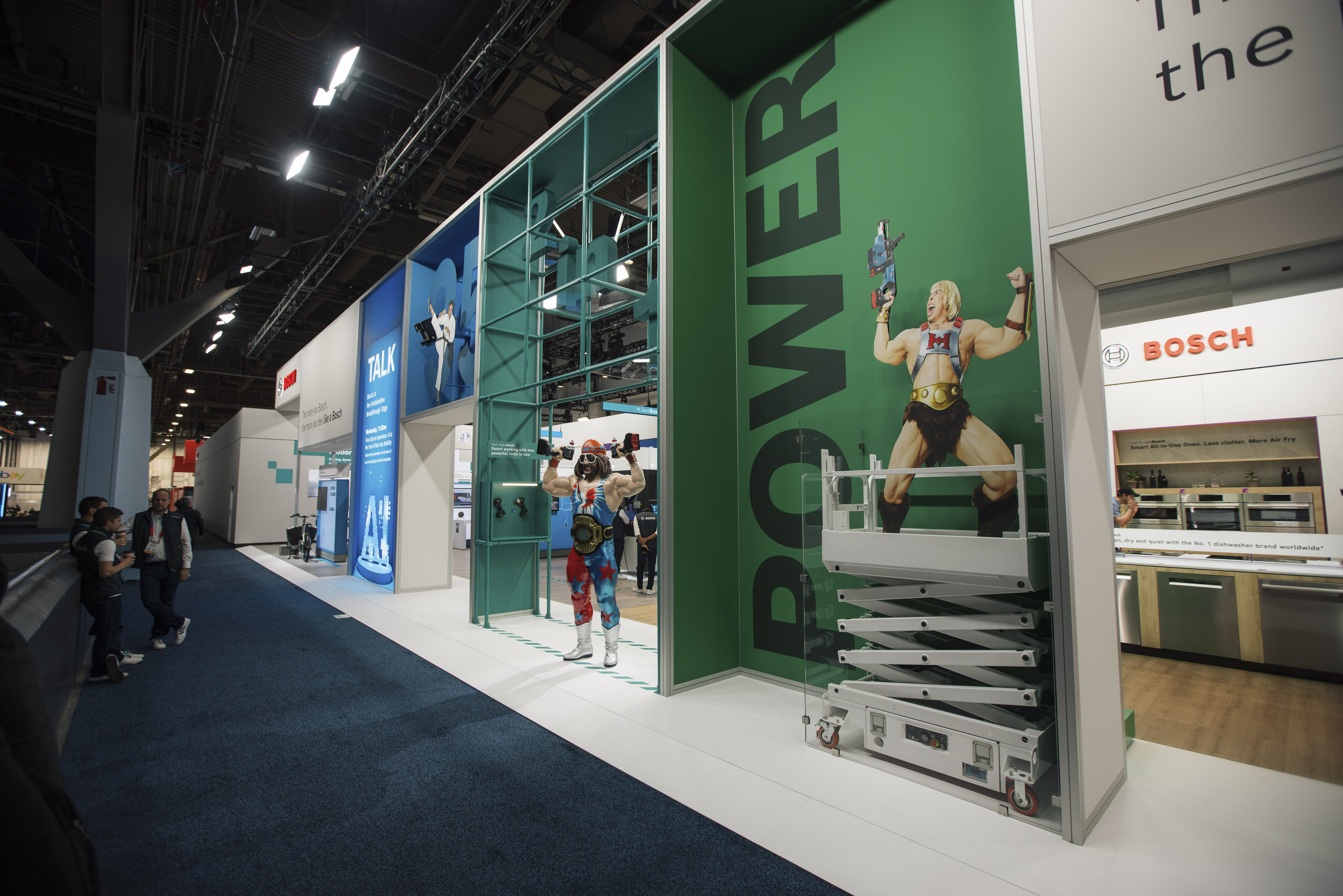Bosch Stand auf der CES 2026