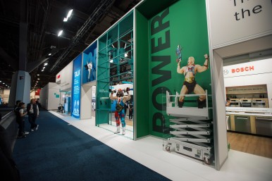 Bosch booth at the CES 2026