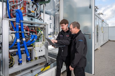 Lifetime Container am Bosch-Standort in Bamberg