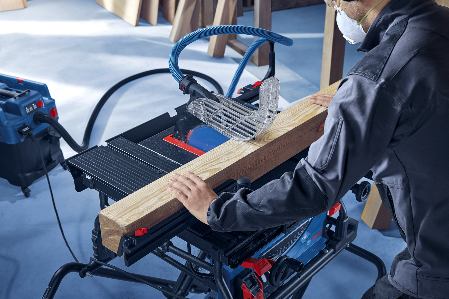 EXTS100-254X: Table Saw with Best-in-Class Cutting Height