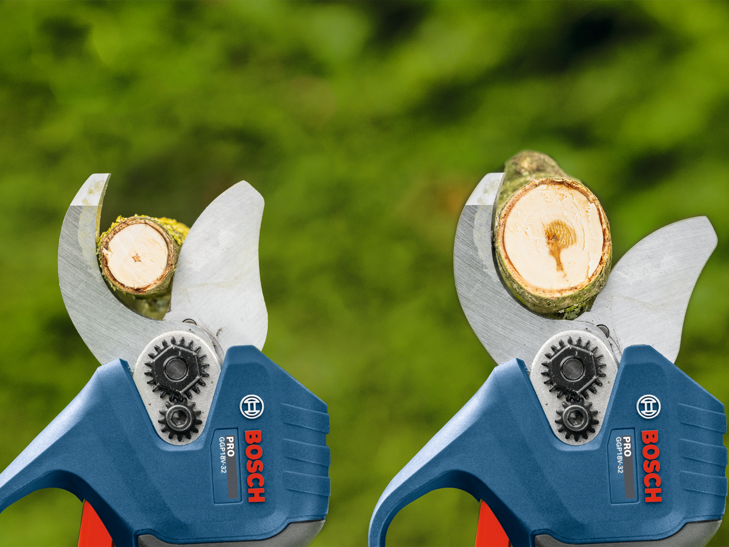 GGP 18V-32 and its intelligent two cutting width function