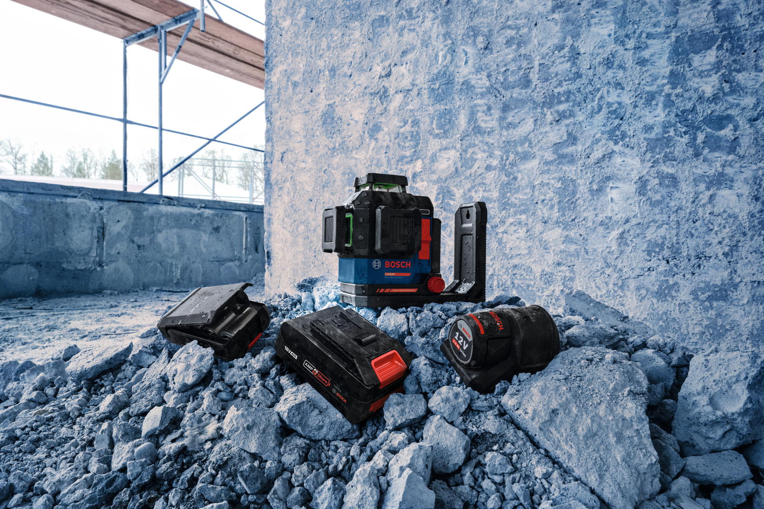 Bosch’s new line laser EXPERT EXLL18V-120-33CG
