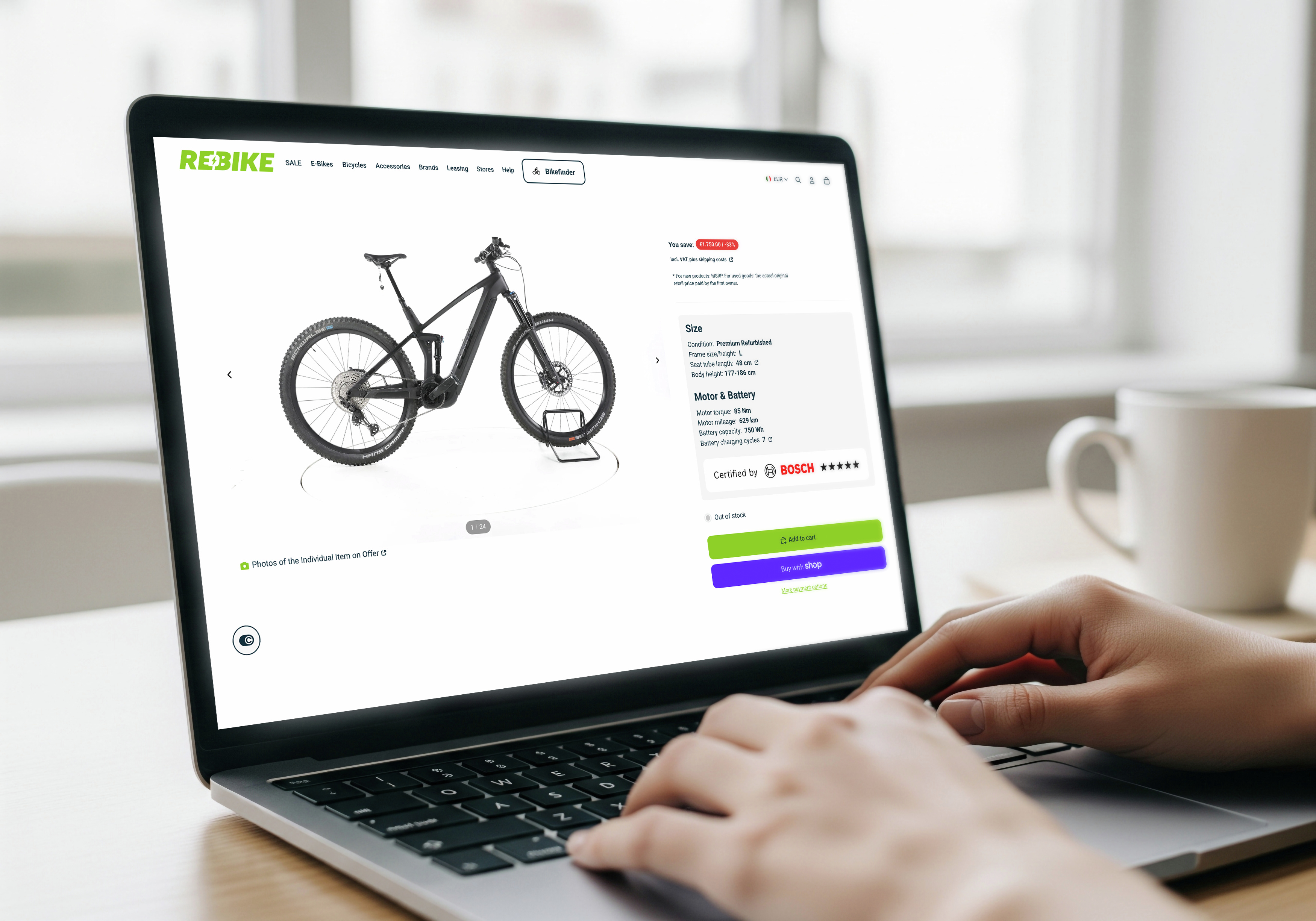 Rebike as first partner