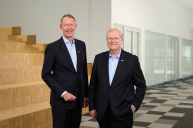 Dr. Christian Fischer (left), Dr. Stefan Hartung (right)