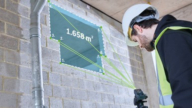 New EXPERT EXLM100-39CG Laser Measure from Bosch: Three new measurement modes fo ...