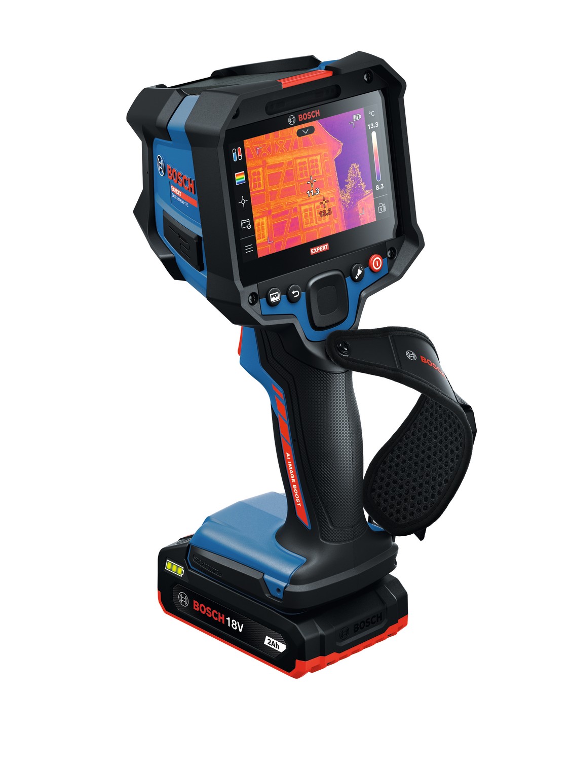 New thermal camera in top performance class Expert from Bosch:  Even sharper images on extra large display