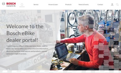 Bosch eBike Systems relaunches website