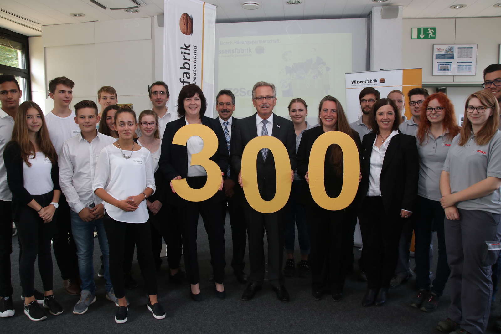 Wissensfabrik – 300th Bosch educational partnership