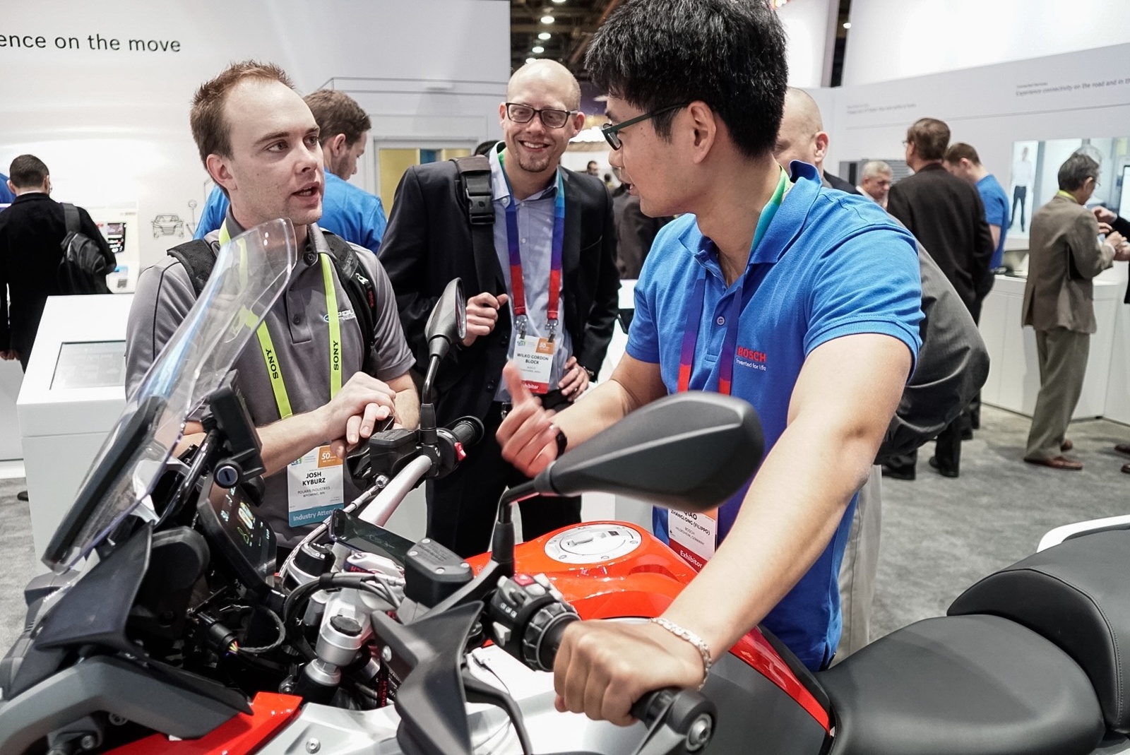 Bosch auf der CES 2017: Drei CES Innovation Awards für Motorradsysteme von Bosch