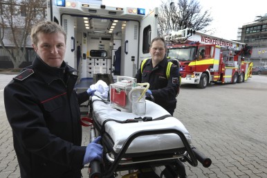 Bosch Werkfeuerwehr - Einsatzübung