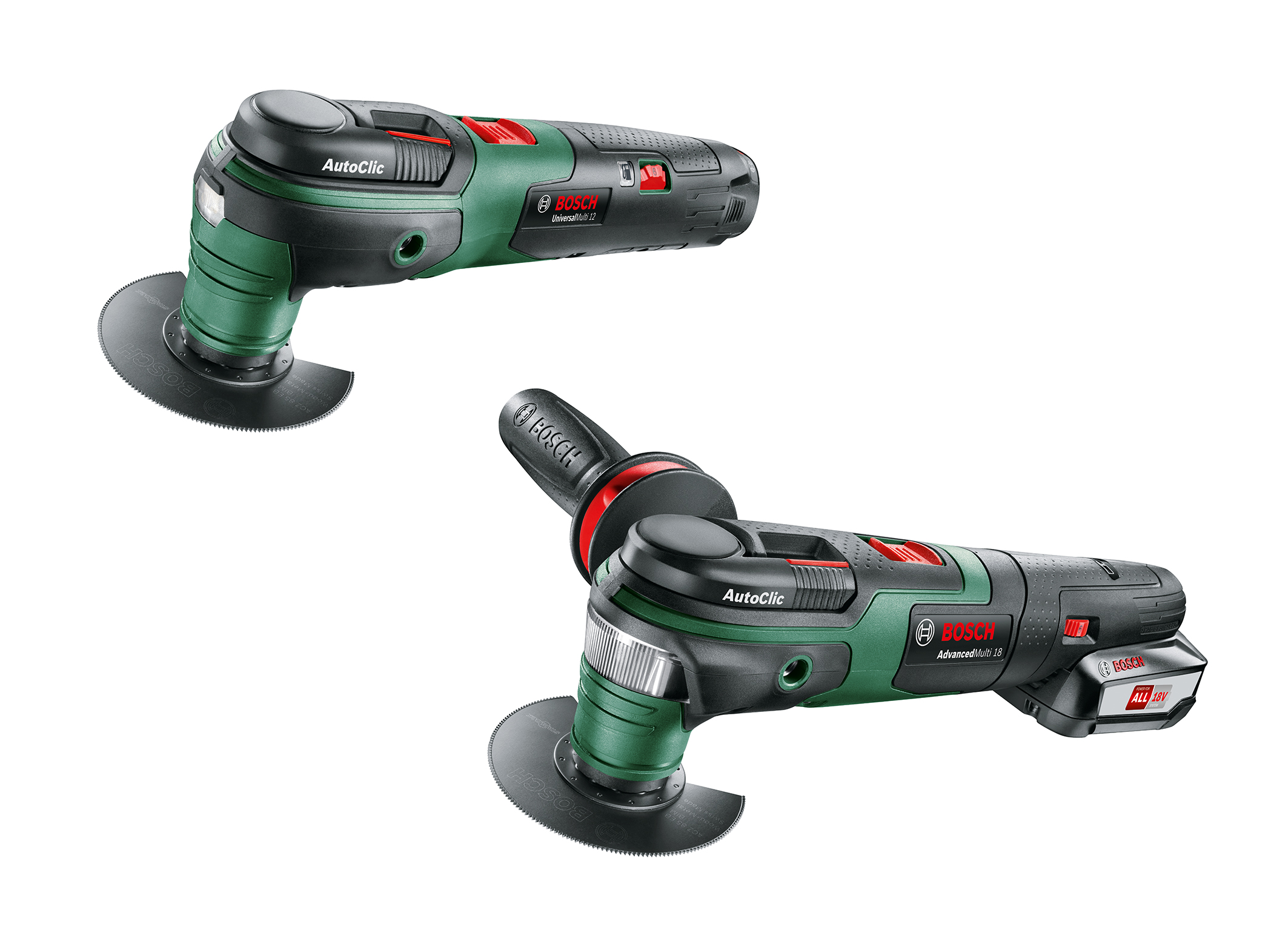 Flexible all rounders in the 18 and 12 volt classes Bosch