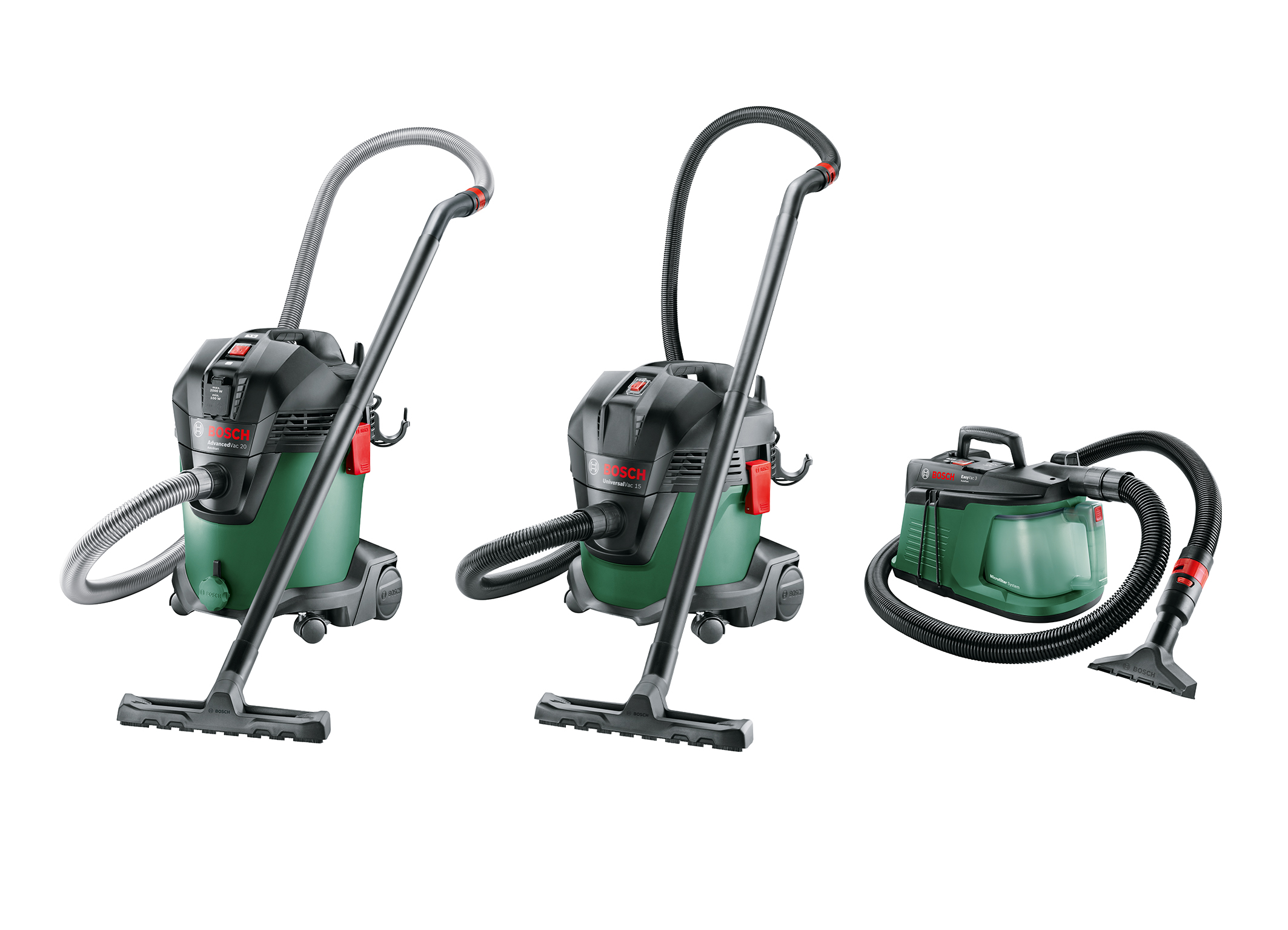 Small, compact and handy: new generation of Bosch vacuum cleaners for DIYers 