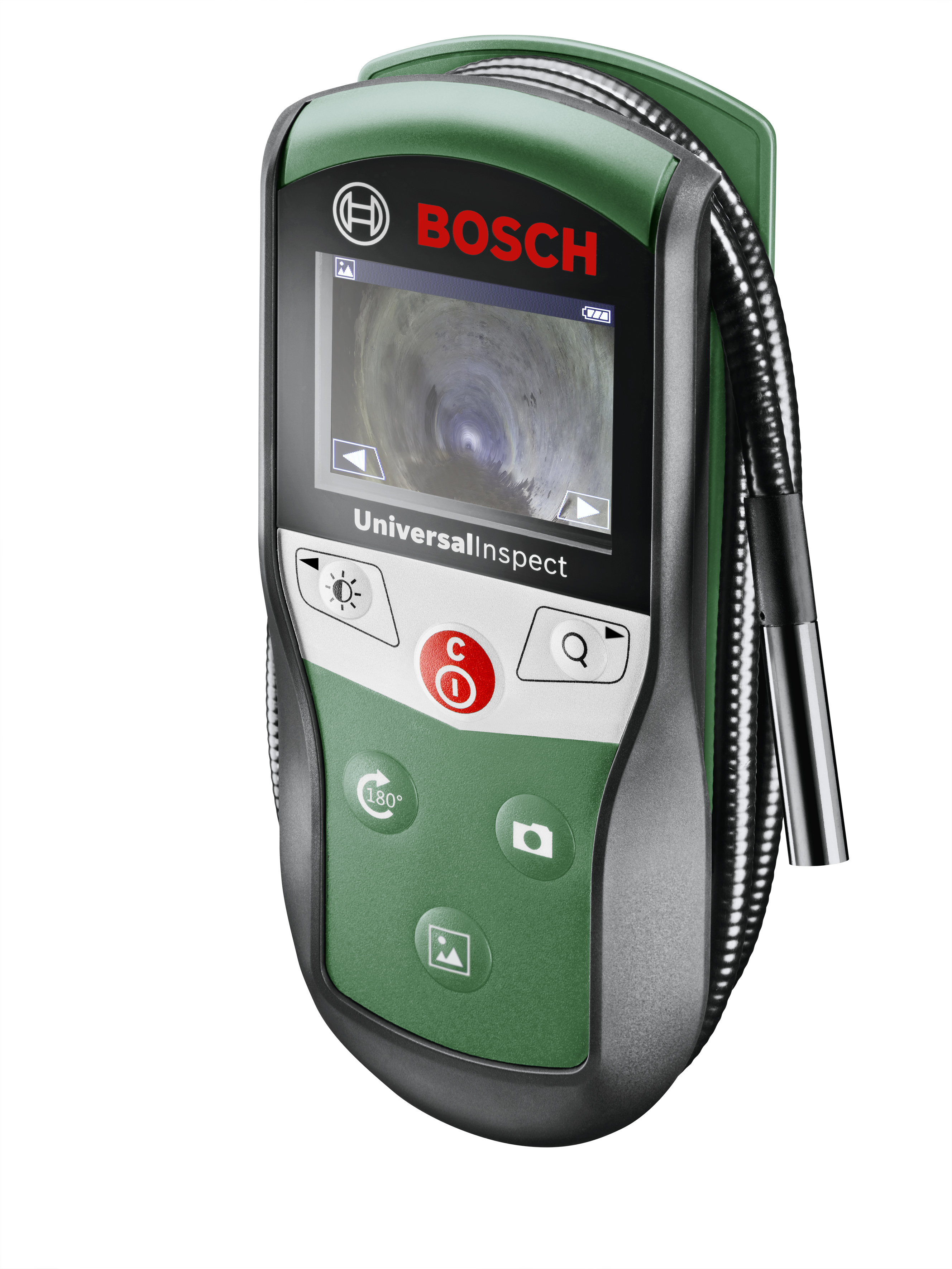 Neues Produkt im Ortungs-Programm für Heimwerker:  Inspektionskamera UniversalInspect von Bosch  