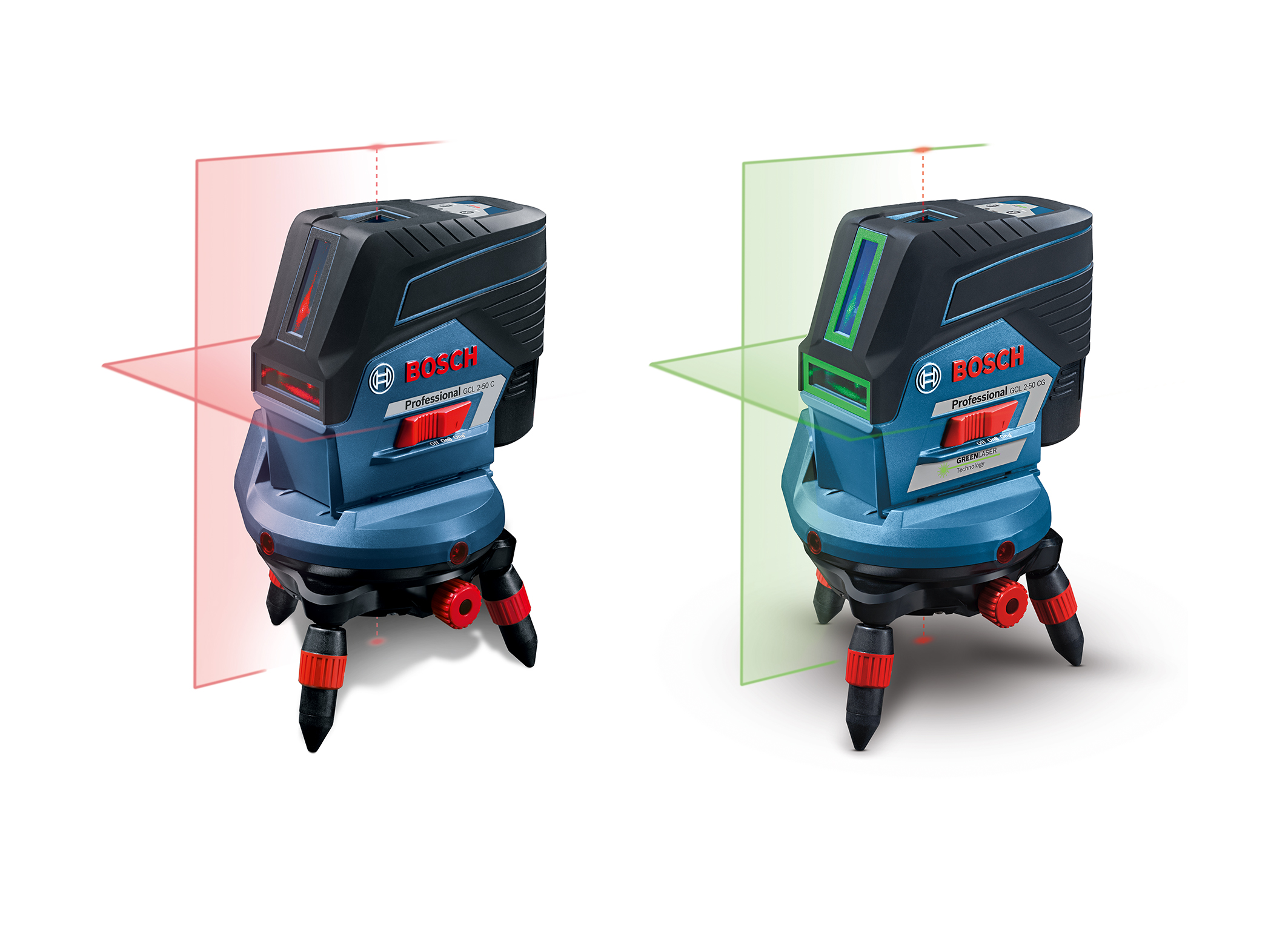 High precision and easy alignment: first Bosch combi laser that can be operated via app 