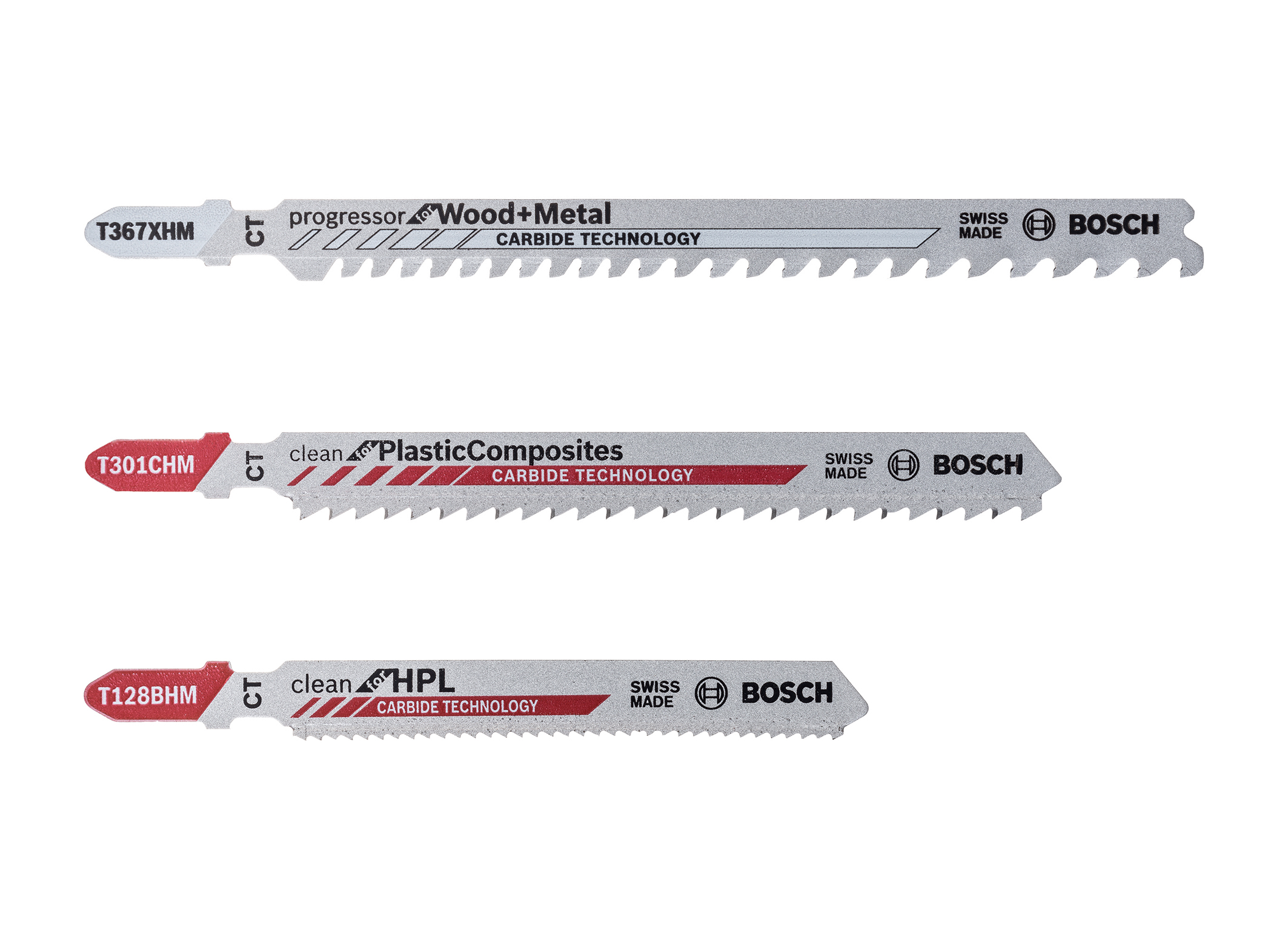 For an even wider range of applications: new Bosch jigsaw blades with carbide technology 