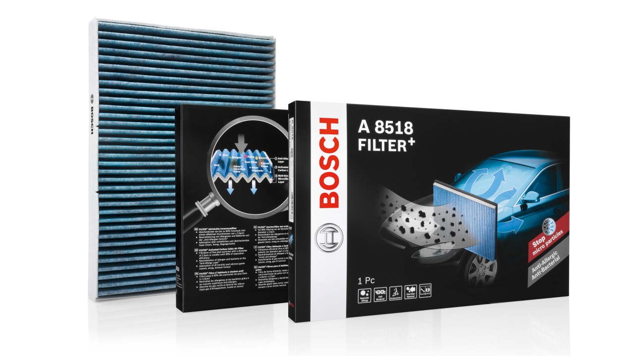 Bosch: 25 Jahre Kompetenz für Innenraumfilter - Bosch Media Service