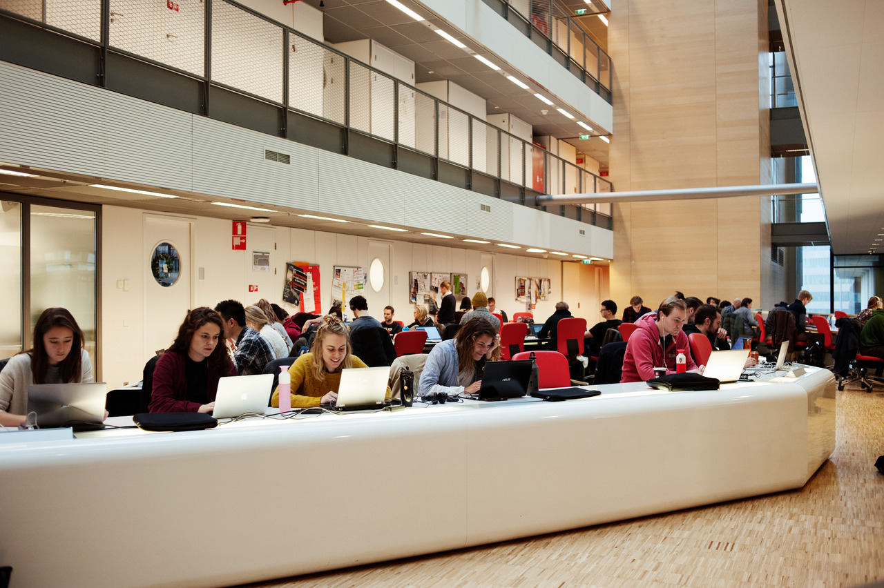 Studenten der Universität Amsterdam