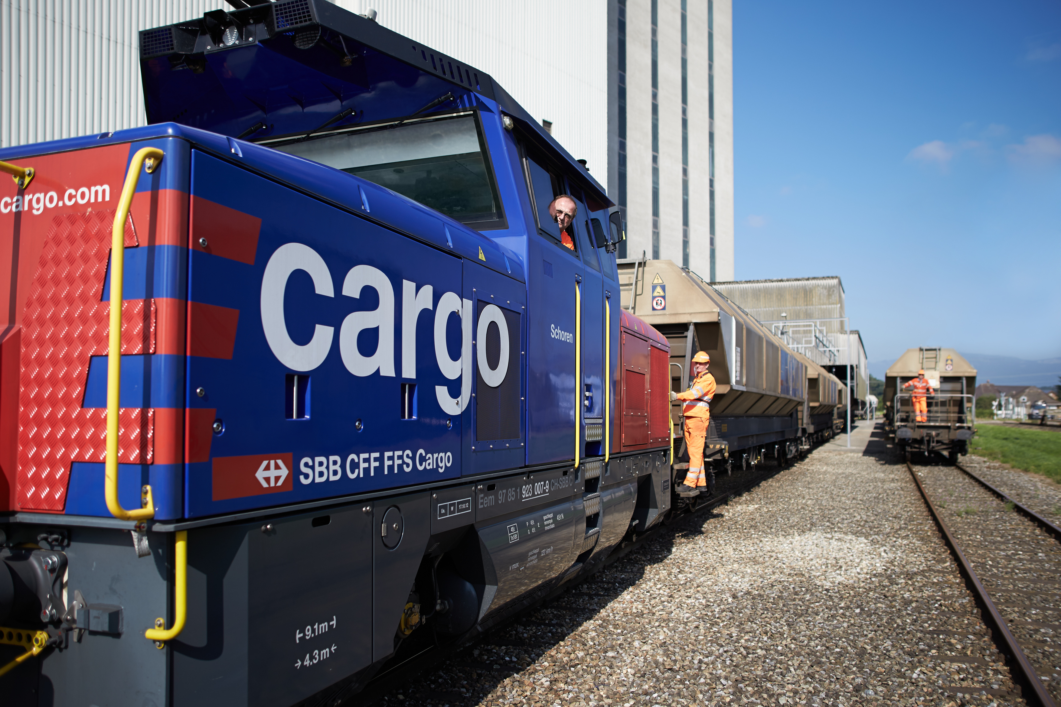 Mit Bosch-Technik werden Güterwagen in Zukunft leiser, leichter und logistikfähiger