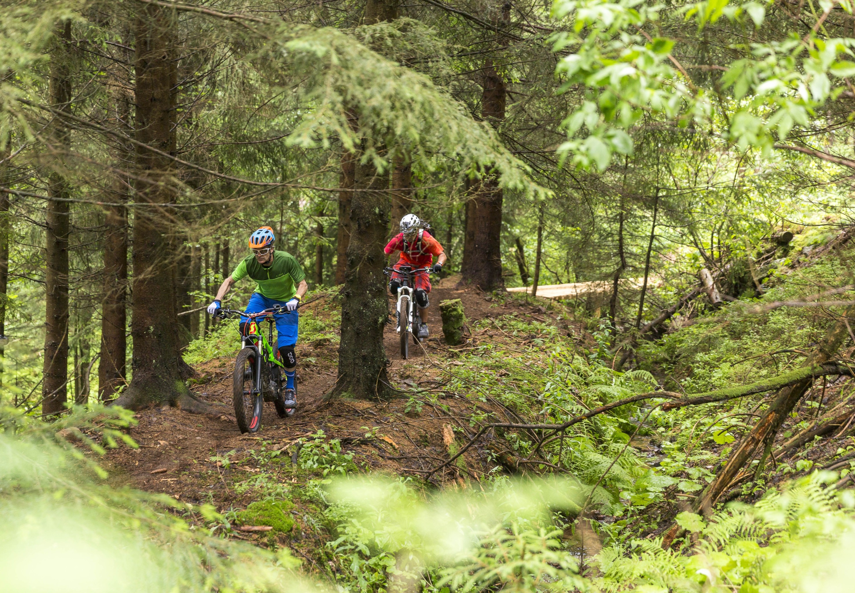 Weltweit erster Bosch eBike Uphill Flow Trail