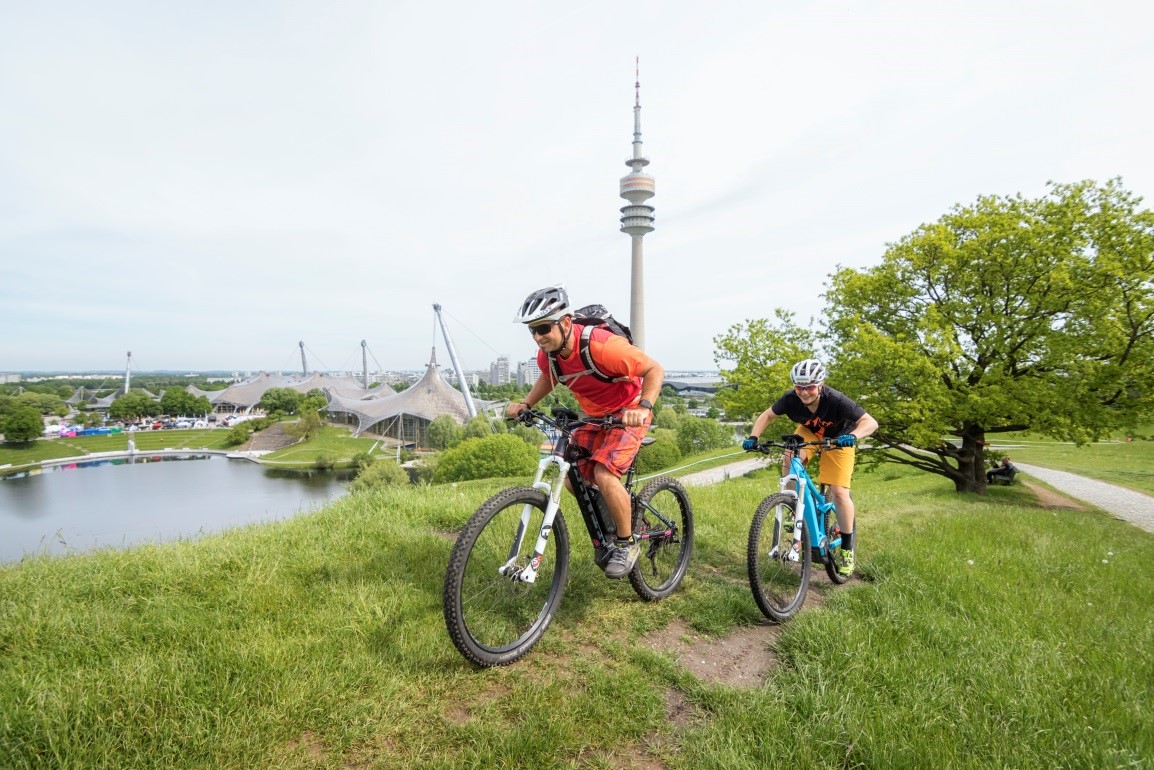 At the E BIKE DAYS in Munich, visitors can experience cycling with an electric tailwind on two test trails created by Bosch eBike Systems.