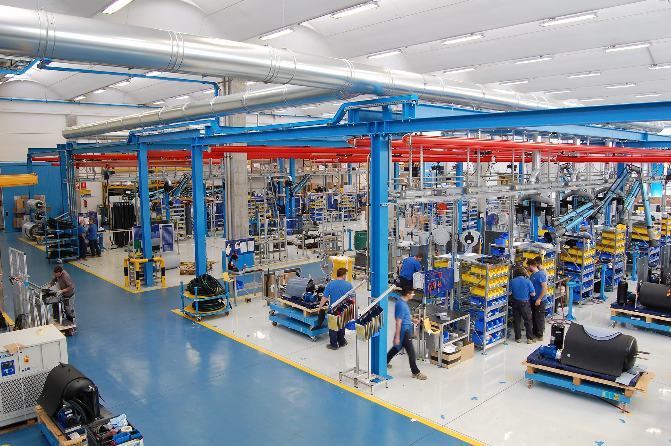 Production of MTA in Conselve, Italy