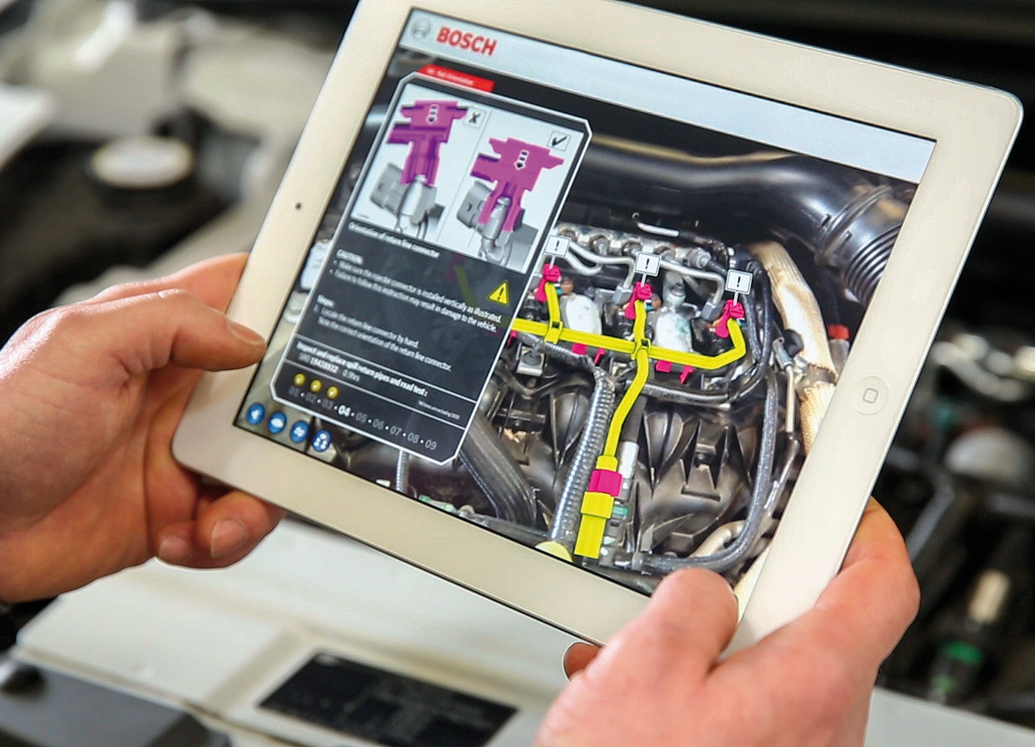 Diverse future Augmented Reality solutions for service, repair and training purposes