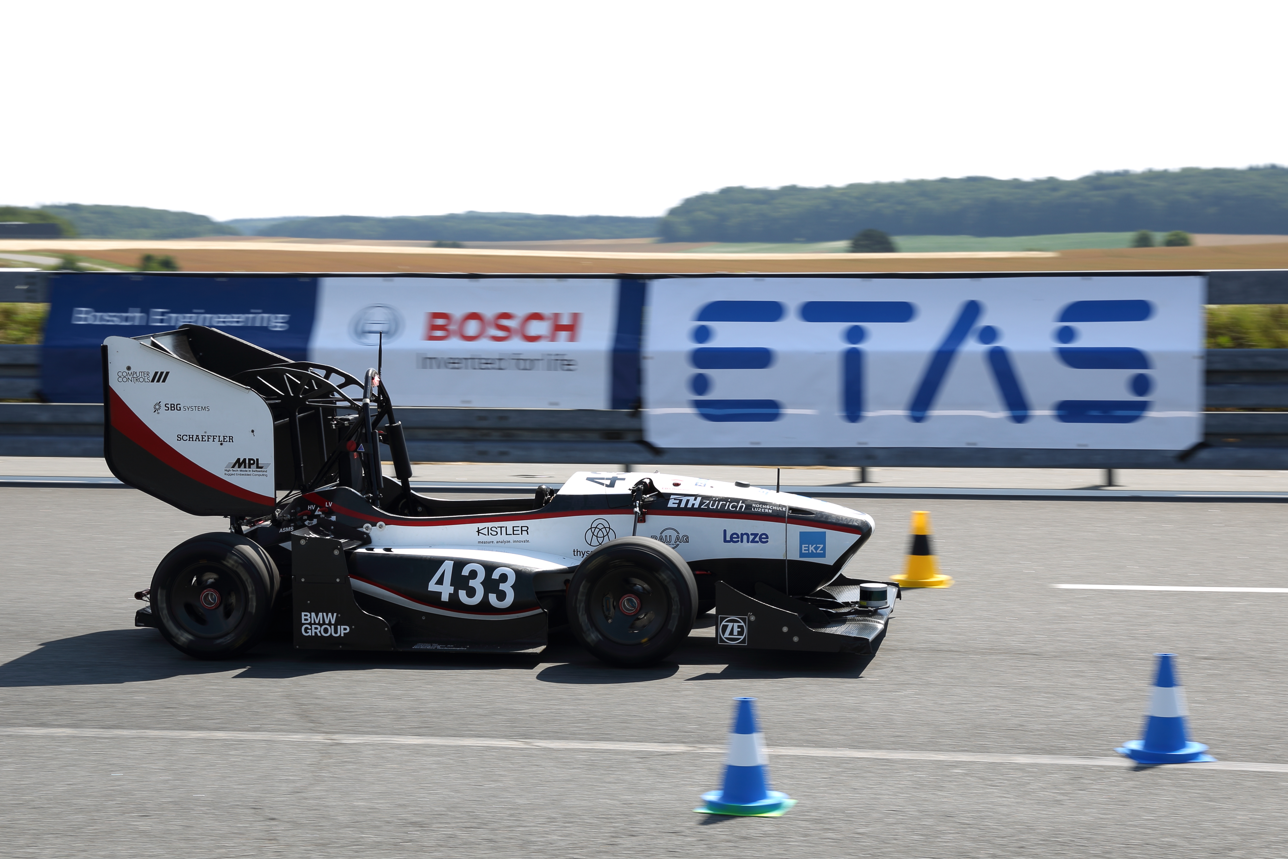 Bosch unterstützt Formula Student Driverless