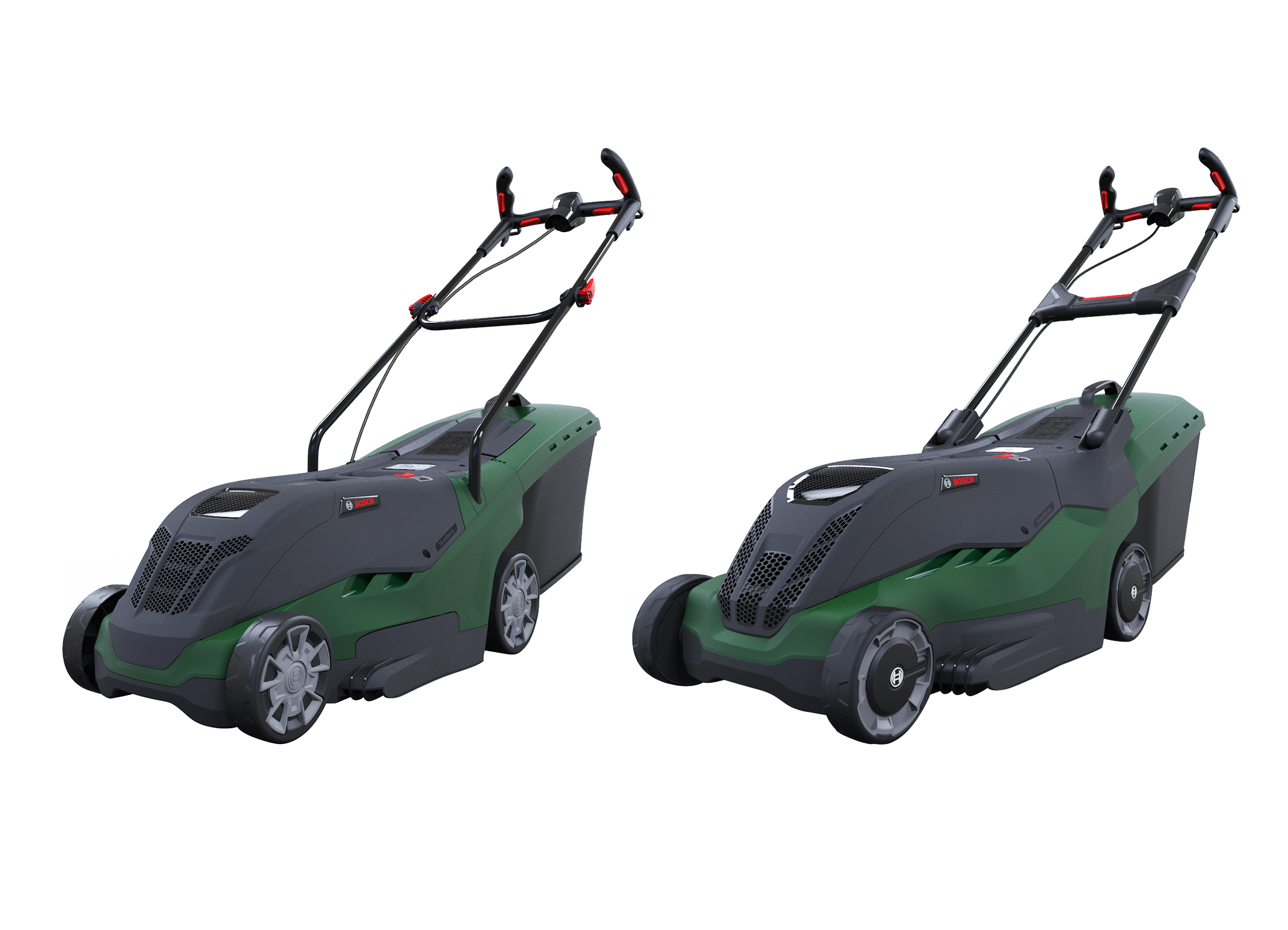 The quietest high-performance lawnmower on the market: The new Rotak series from Bosch