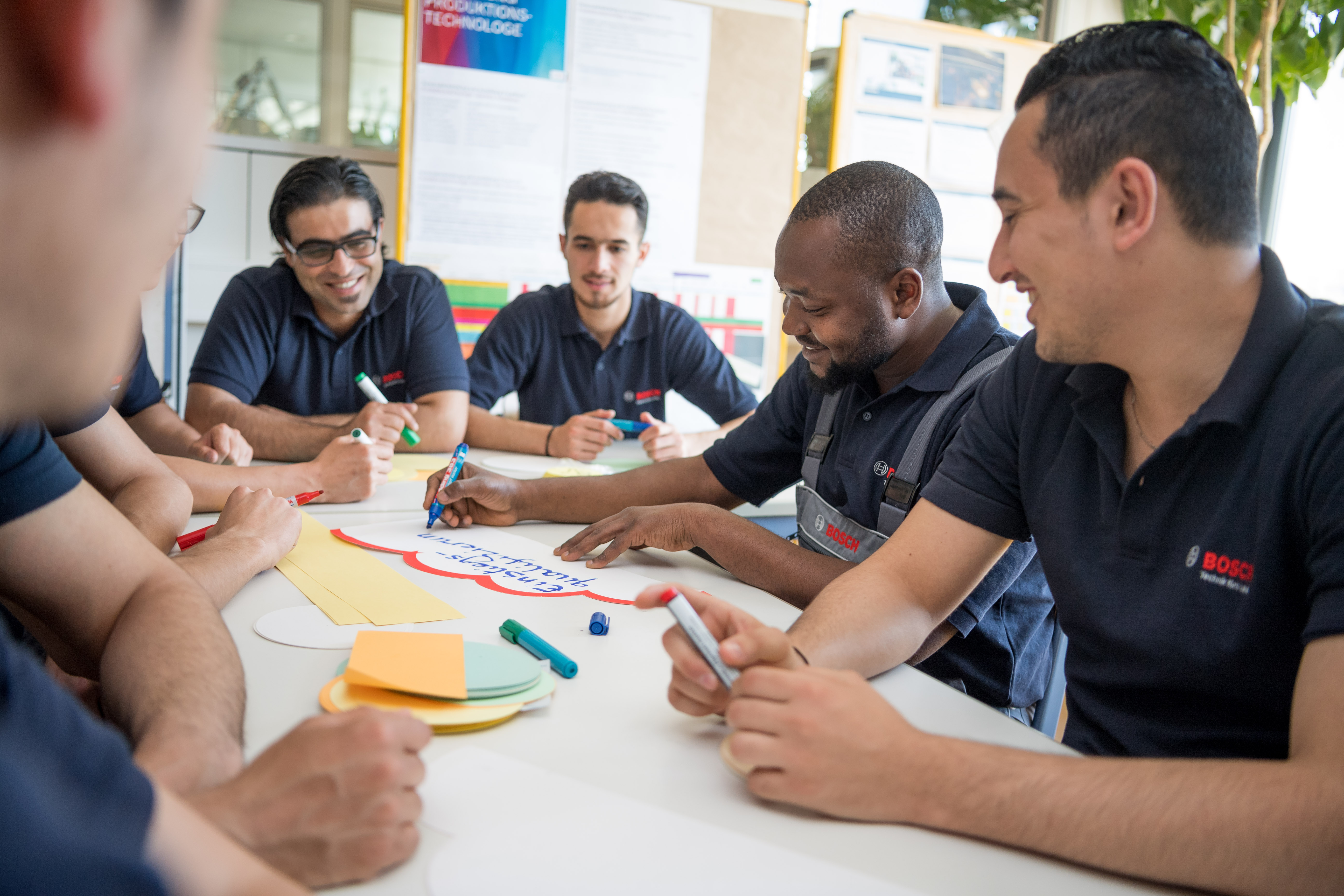 Flüchtlingsintegration Qualifizierung von Flüchtlingen in Feuerbach