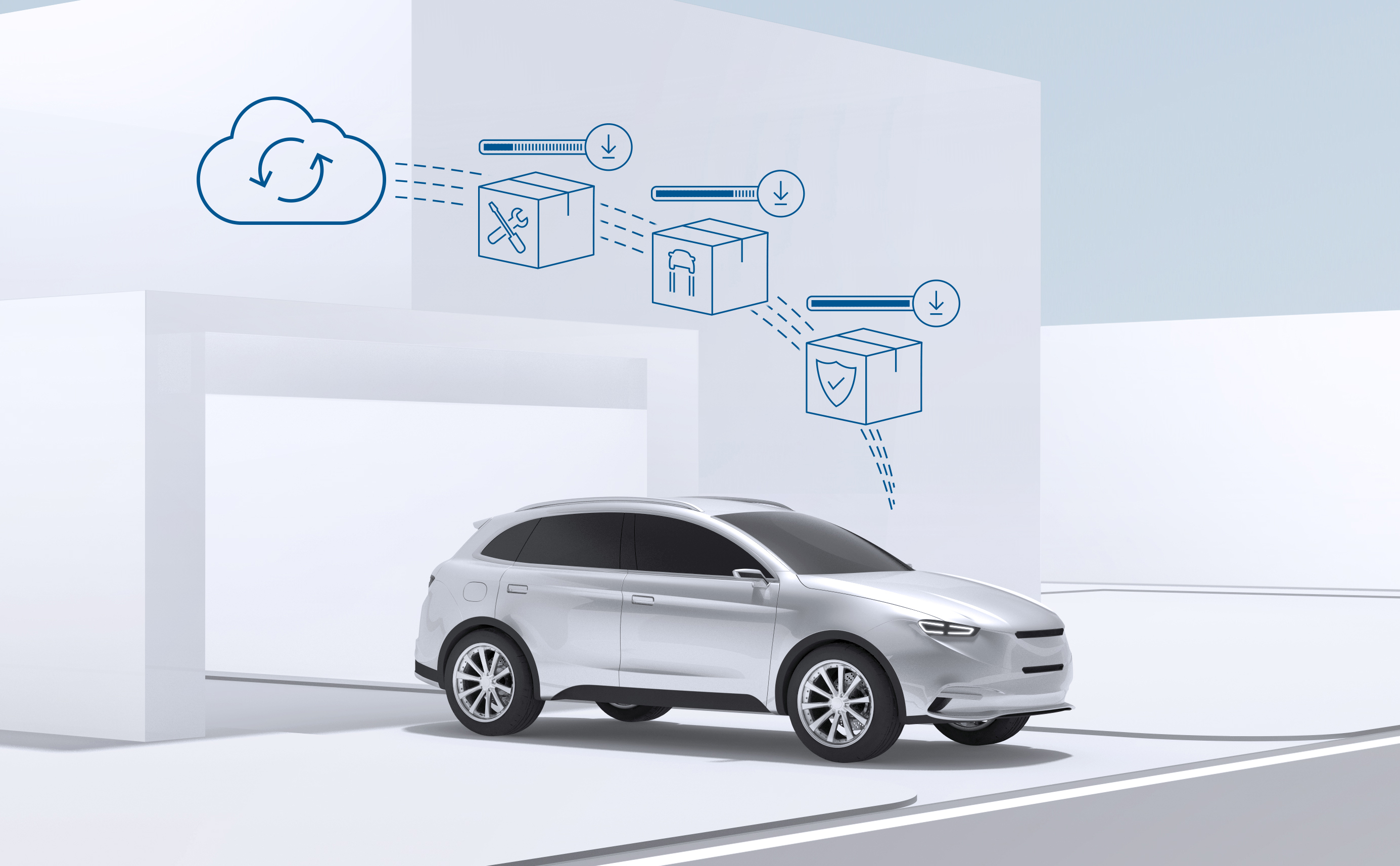 Mit Updates Over-the-air bringt Bosch Autos sicher auf den aktuellen Stand