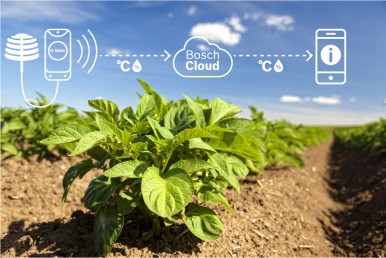 Monitoring the field with the help of sensors by Bosch