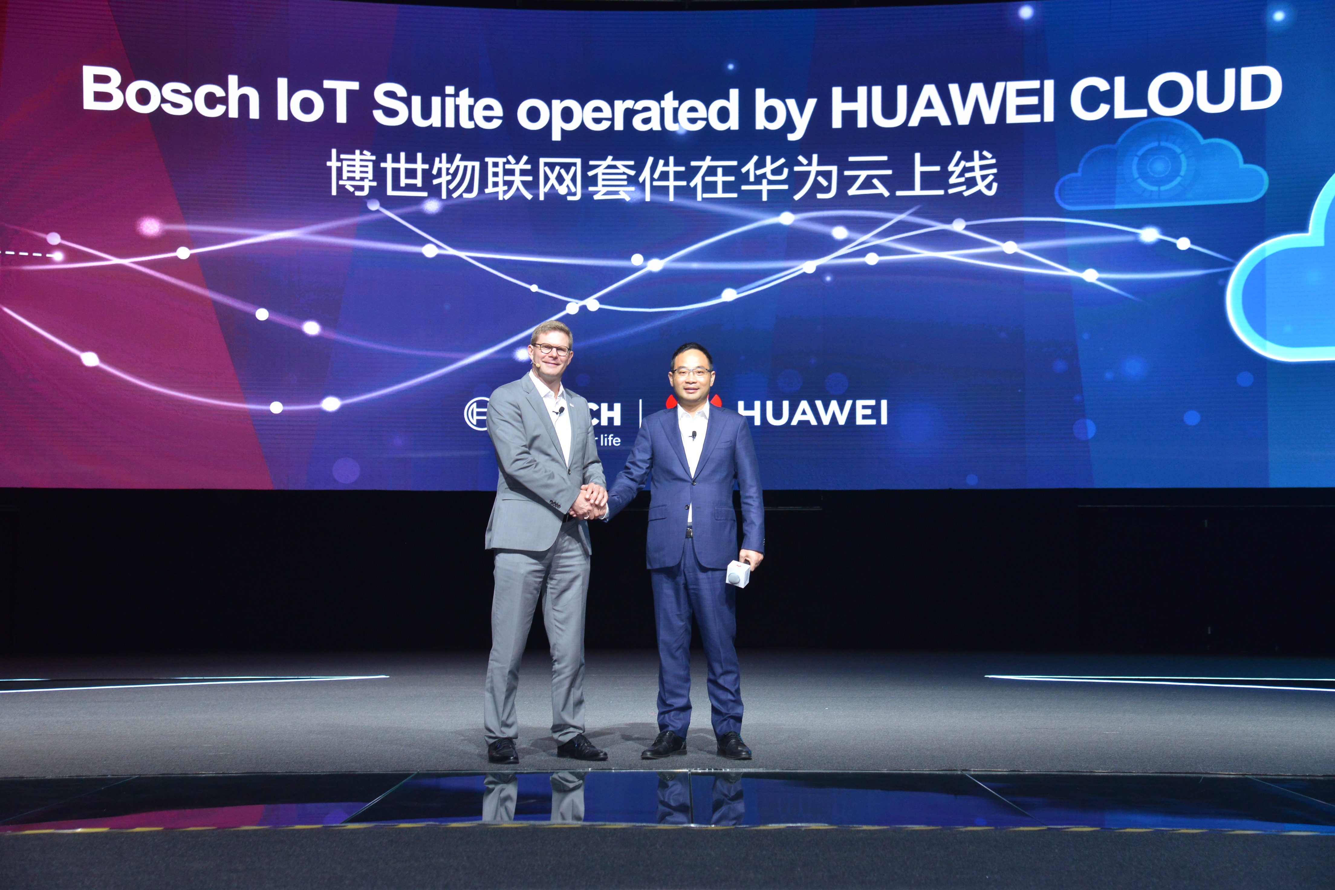 Bosch bringt IoT-Softwarelösungen mit Huawei Cloud nach China