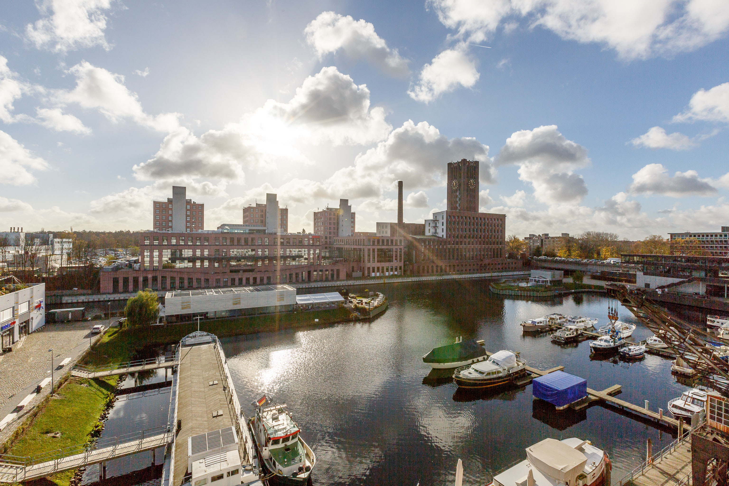 Bosch IoT Campus am Tempelhofer Hafen in Berlin