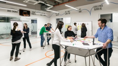 Design thinking on the Bosch IoT campus