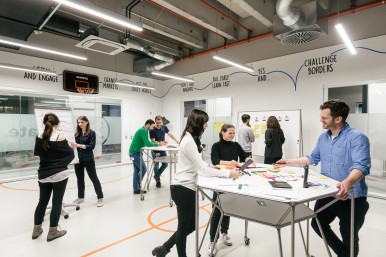 Design thinking on the Bosch IoT campus