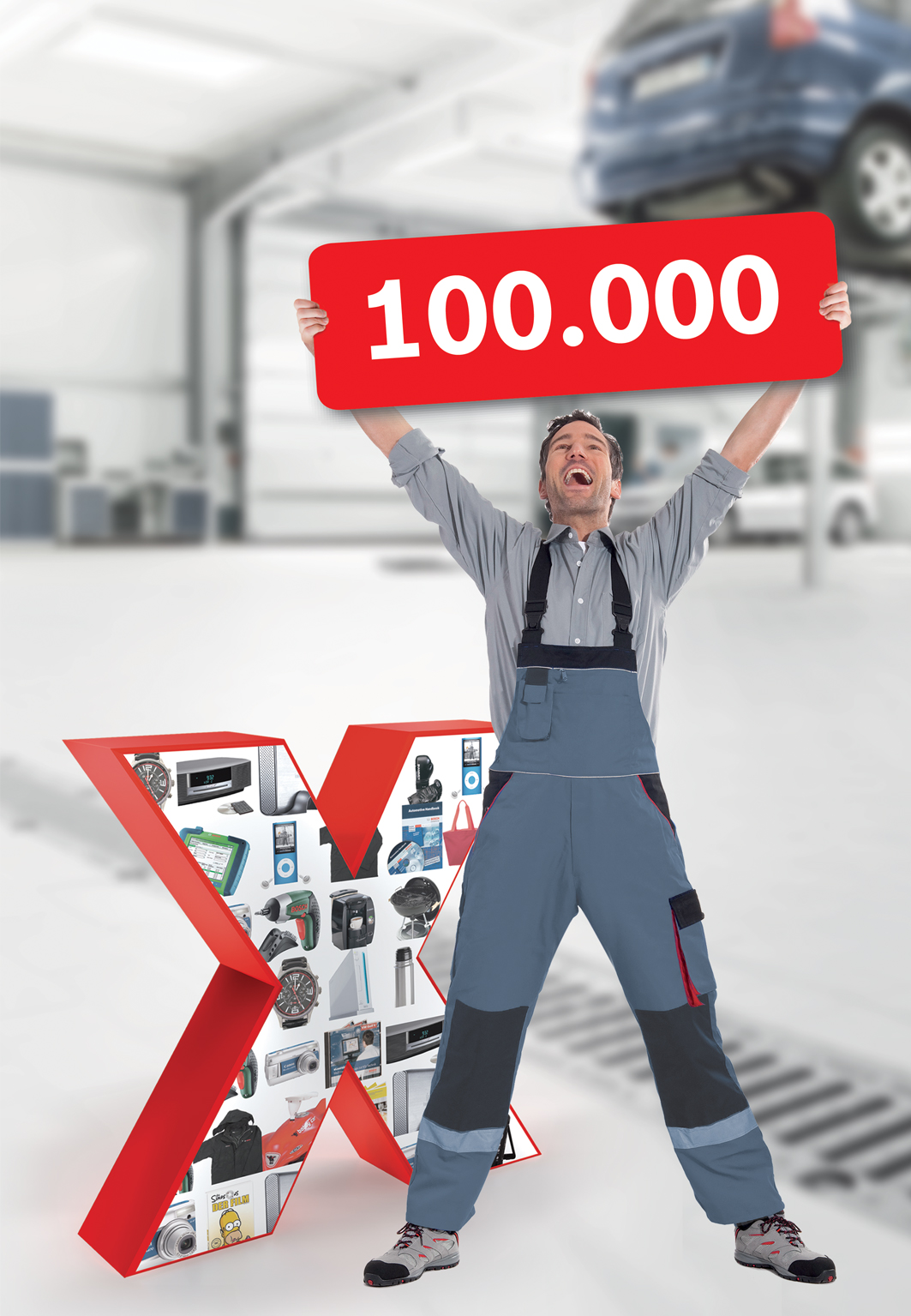 “extra” ist the largest loyalty program in the workshop area: Over 100 000 workshops worldwide are registered in the “extra” loyalty program