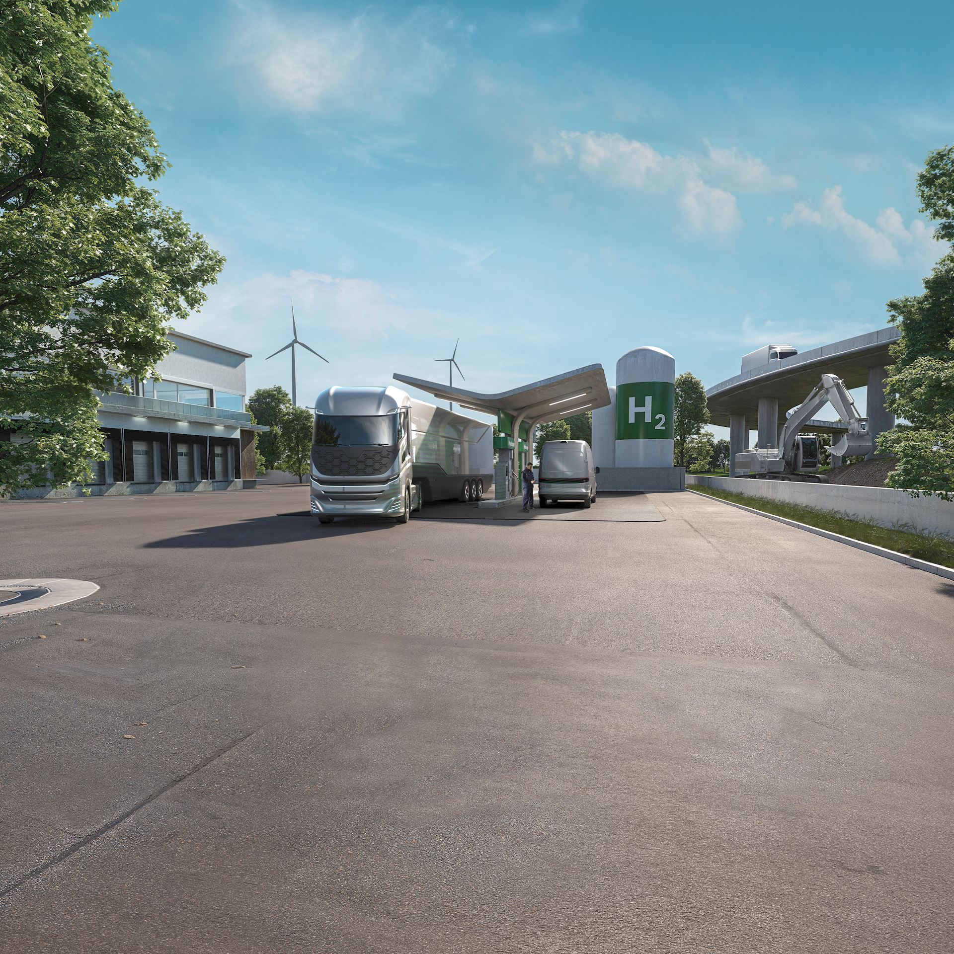 Bosch as technology partner in hydrogen