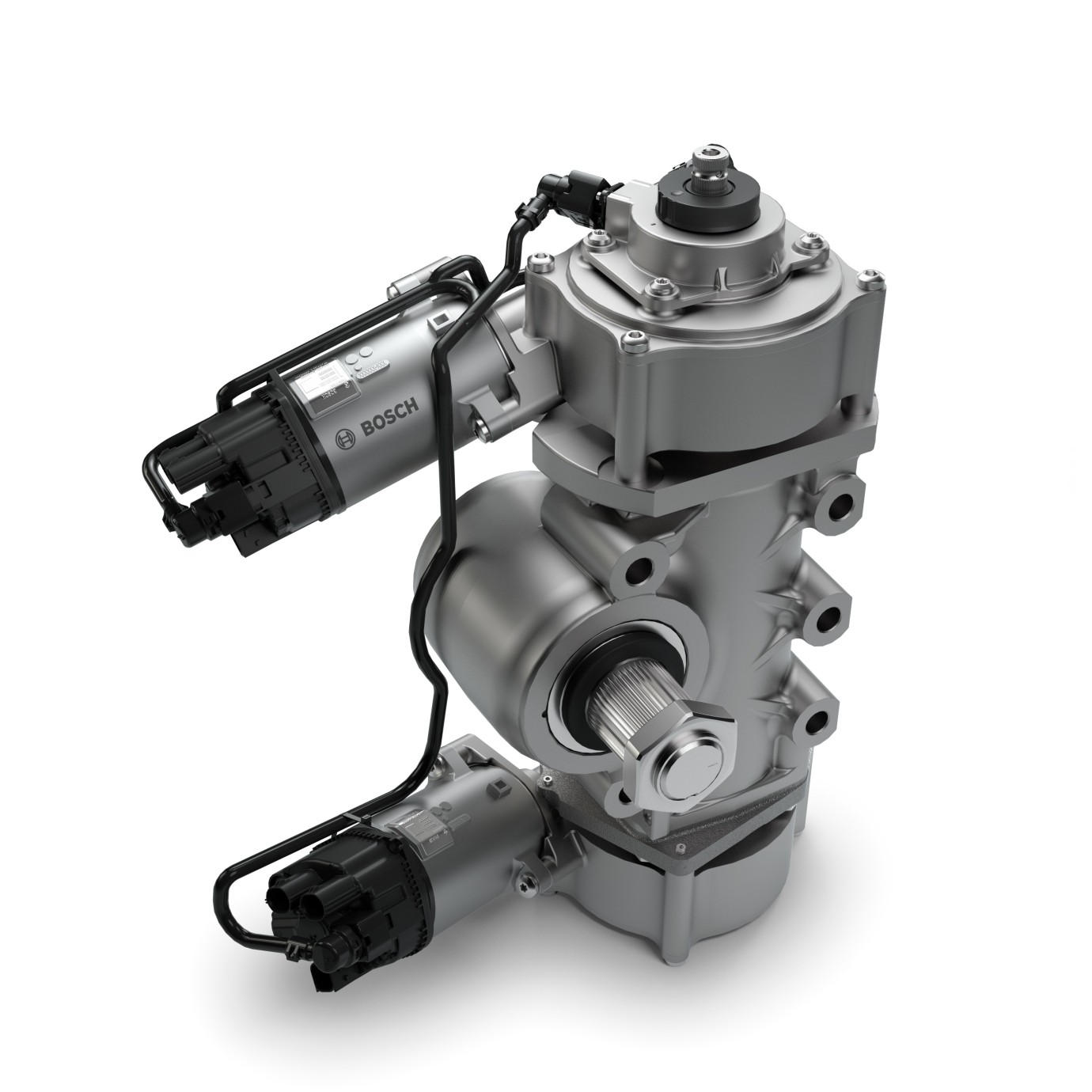 Fully electric power steering Bosch Media Service
