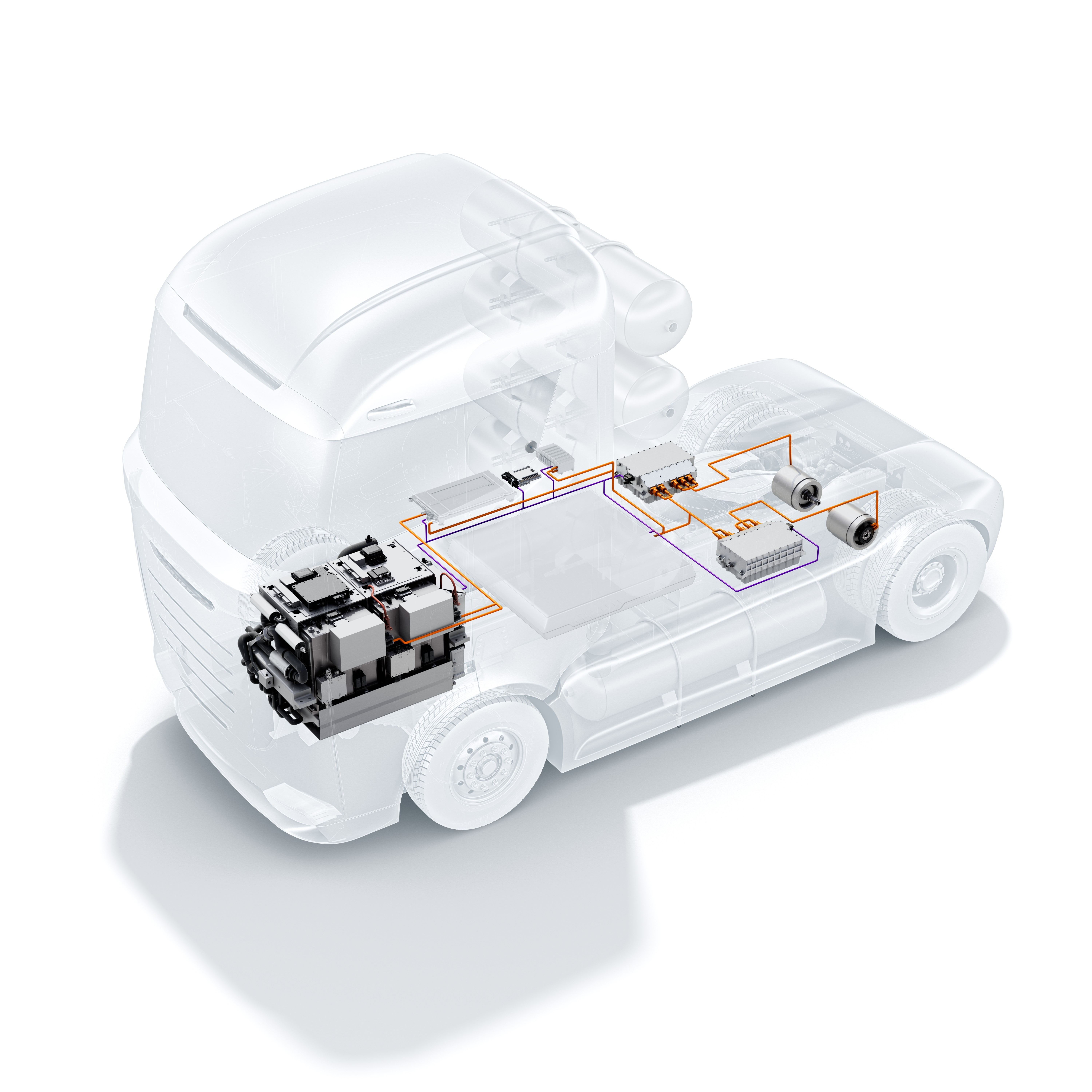 Electric powertrain solutions for light commercial vehicles from Bosch